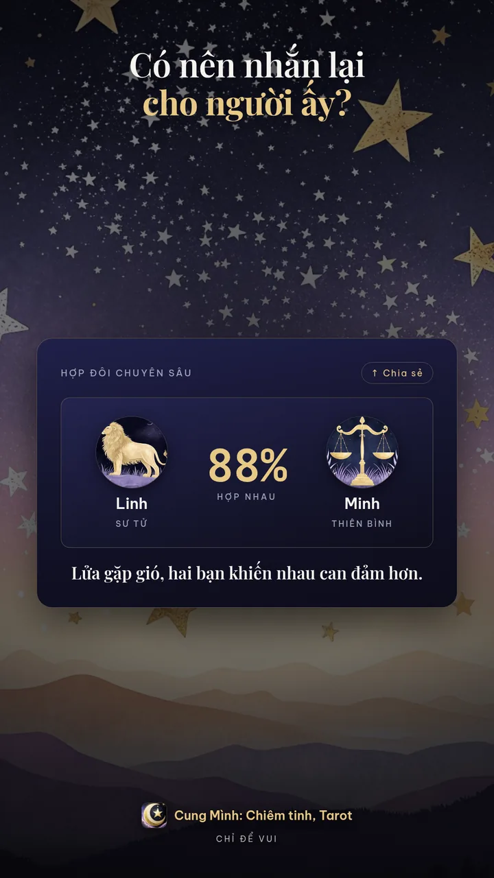 Hợp đôi chuyên sâu giữa hai người